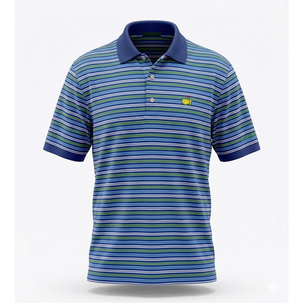 Masters Collection Mens L Augusta Golf Dadcore Old Money Eclectic Grandpa Polo